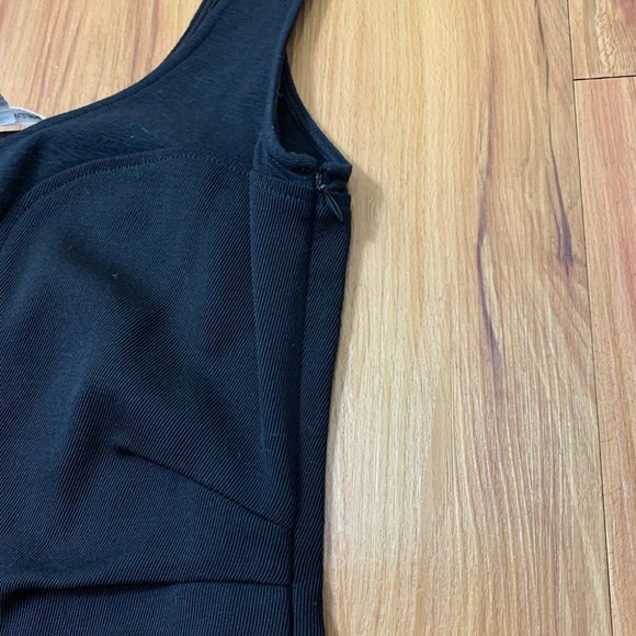 Diane von Furstenberg Black Ulani Stretch Midi Dress - Picture 8 of 16